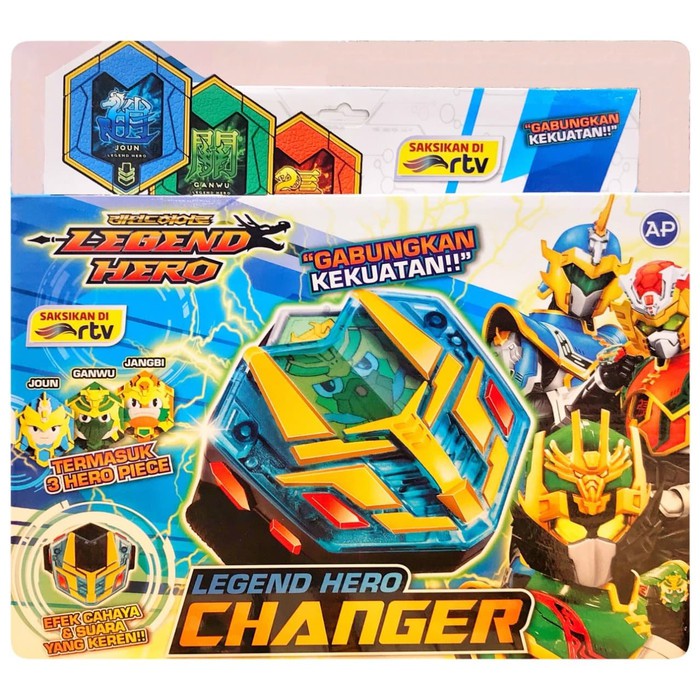 Legend Hero Changer Mainan Anak Laki Laki Keren Original dan Murah