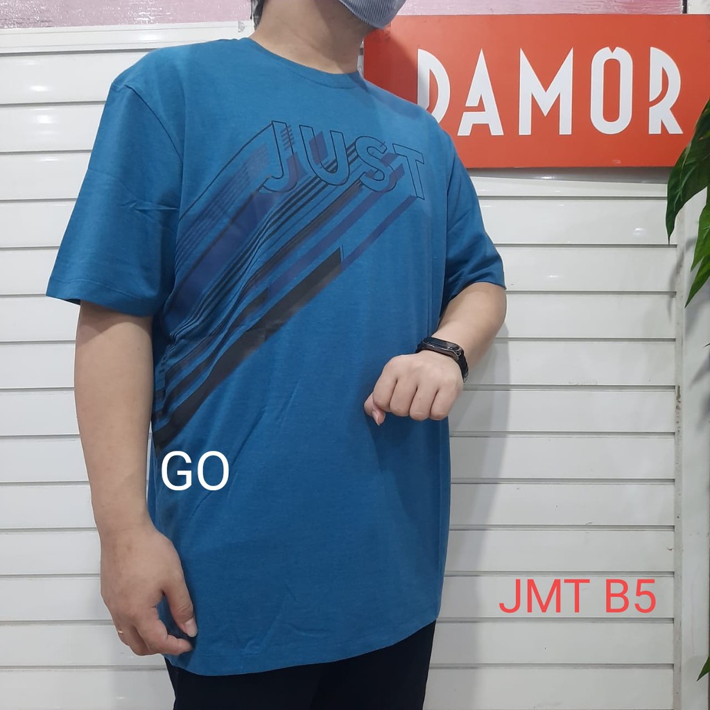 gof B1 DAMOR (CRESSIDA) 3XL Jumbo Extra Size Big Size Misty Kaos Oblong Baju Distro Kaos Dakwah Pria