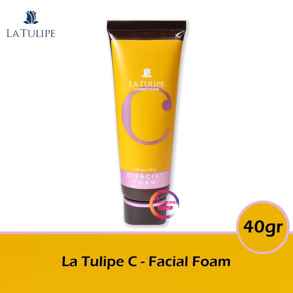 La Tulipe Paket C Series 3pcs (Facial Foam 40gr+Serum 20ml+Night Cream 25gr)