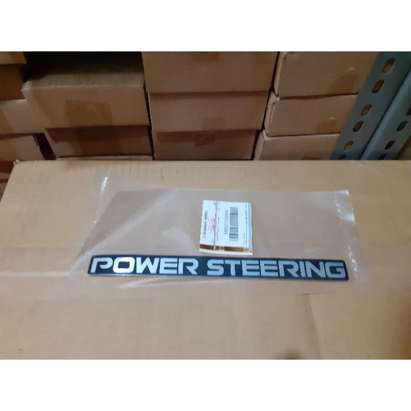 sticker power steering L300 original mitsubishi