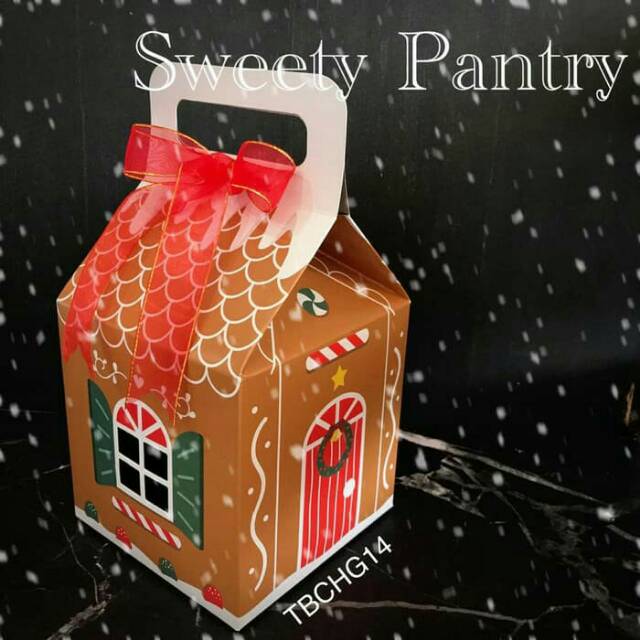 

Jual box kue kering toples 500gr packaging kemasan kue kering Natal Set 2 Diskon