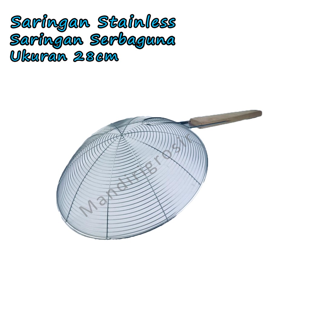 Saringan Stainless *Saringan * Saringan Serbaguna * 28cm