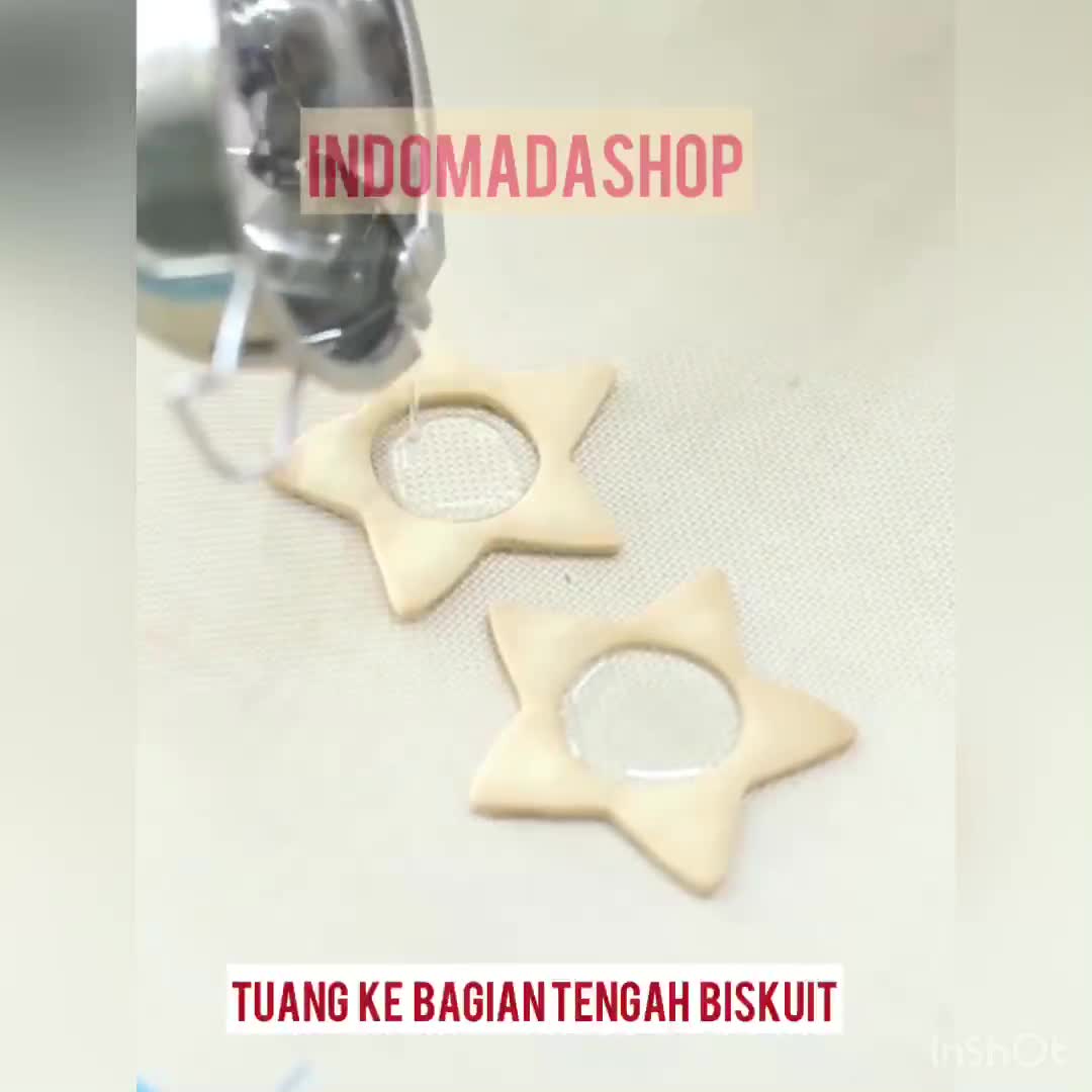 Jual Cookies Biskuit Cutter Plunger Cetakan Bento Baking Tool Dekorasi