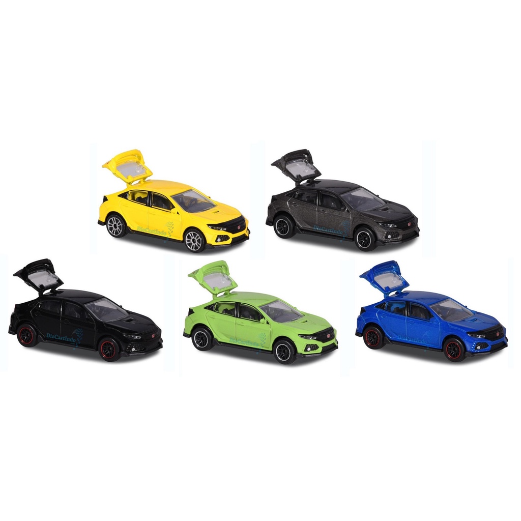 Majorette Honda Civic Type R Asst