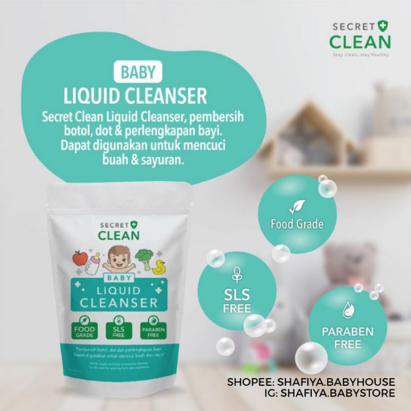 Secret Clean Baby Liquid Cleanser