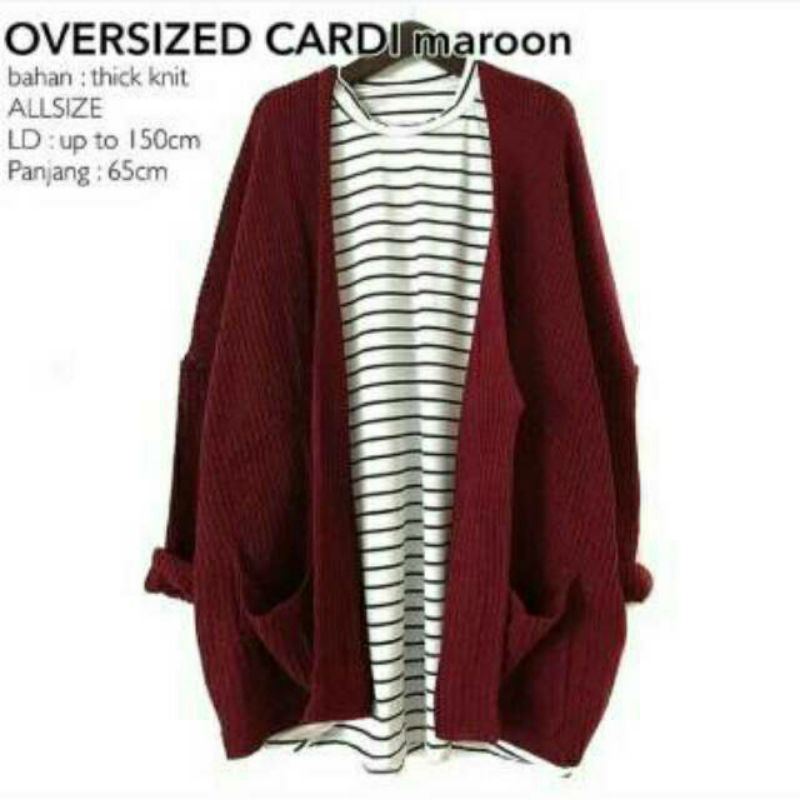 OVERSIZE CARDY TEBAL