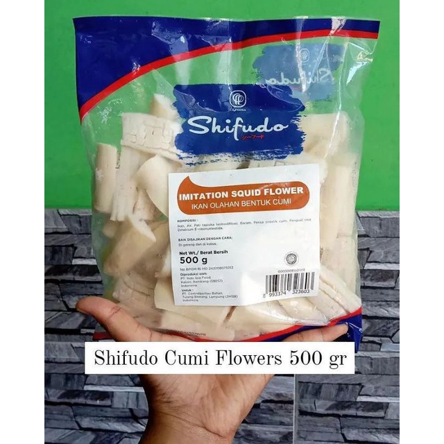 

Shifudo Cumi Flower 500 gr - amira frozen food