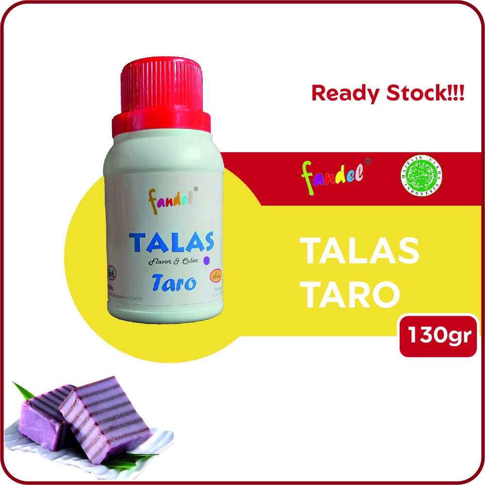 

Perisa Talas Taro Perasa Makanan Esens Aroma Pasta Fandel flavor&color 130gr