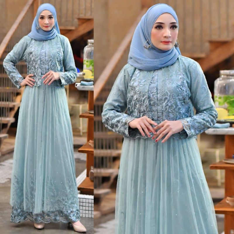 Gamis Frozen Free Masker Original Butik