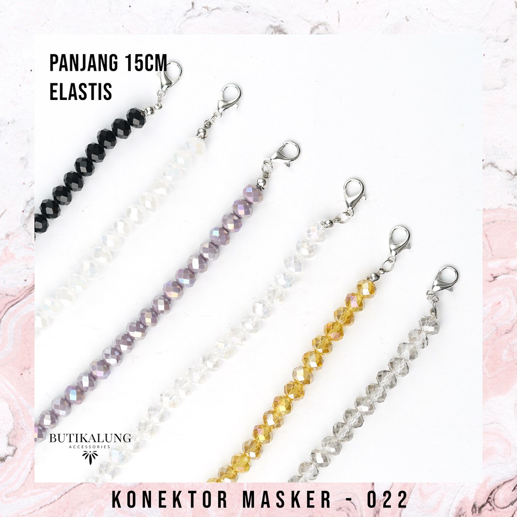 Konektor Masker Hijab - Kancing Tali Pengait Masker Hijab - Masker Hijab - Connector 022 078