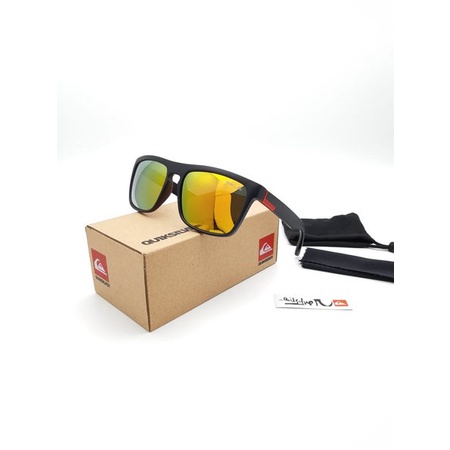 Jual kacamata quiksilver the ferris black fire