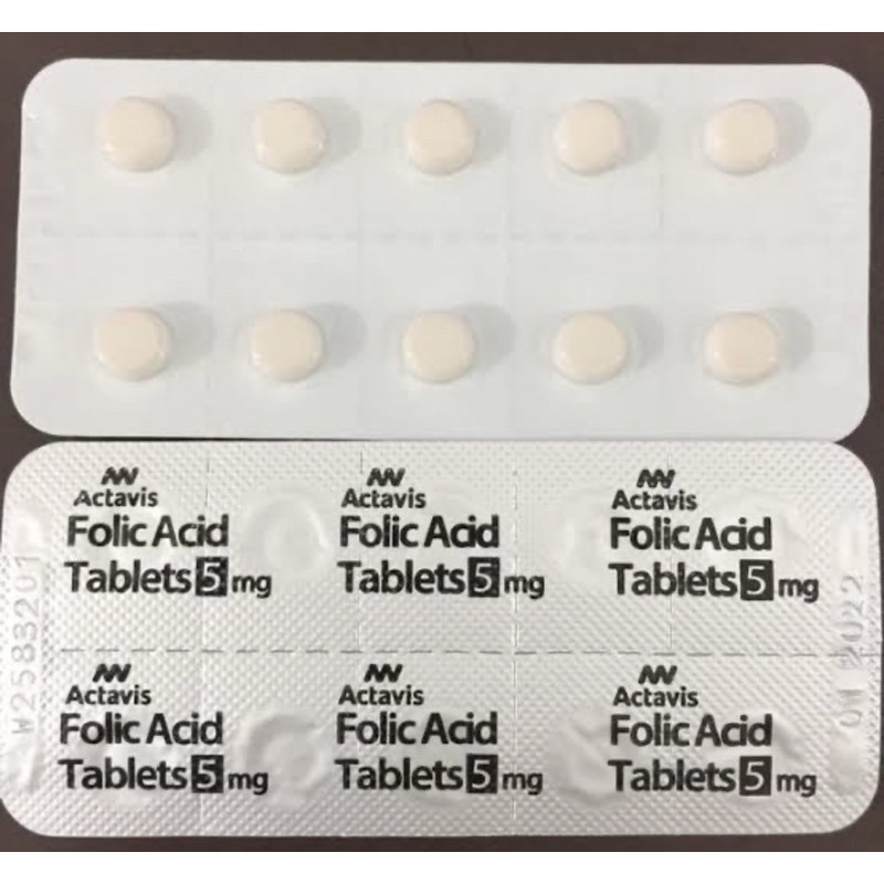 FOLIC ACID ACTAVIS SINGAPORE 5MG