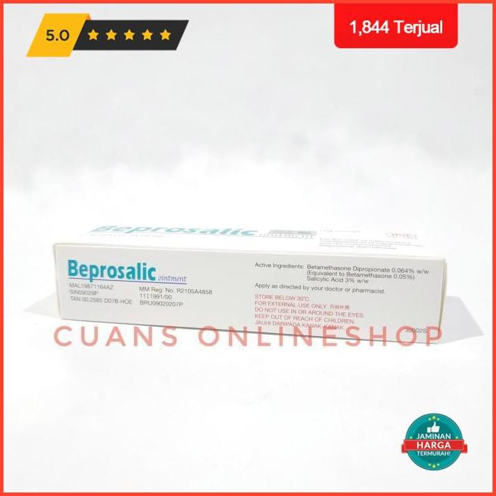 Import Beprosalic Ointment 15 Gram Salep Eksim Dermatitis Atopik Terlaris
