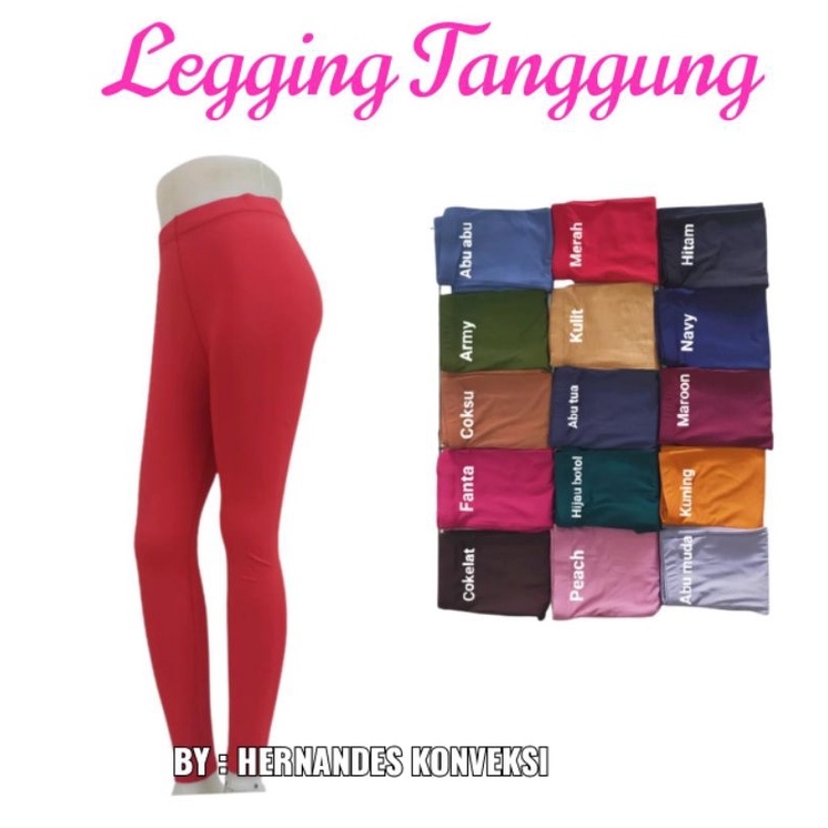 Legging Anak Tanggung/Legging Anak Polos/Legging Spandek/Legging Anak Murah