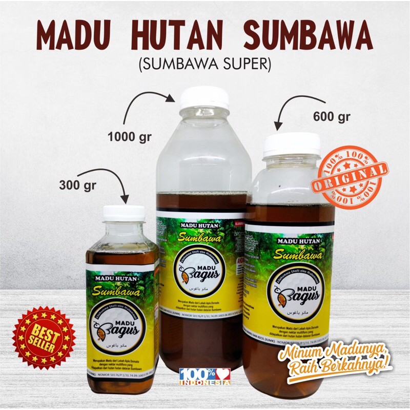 

Madu Hutan Sumbawa (1kg)