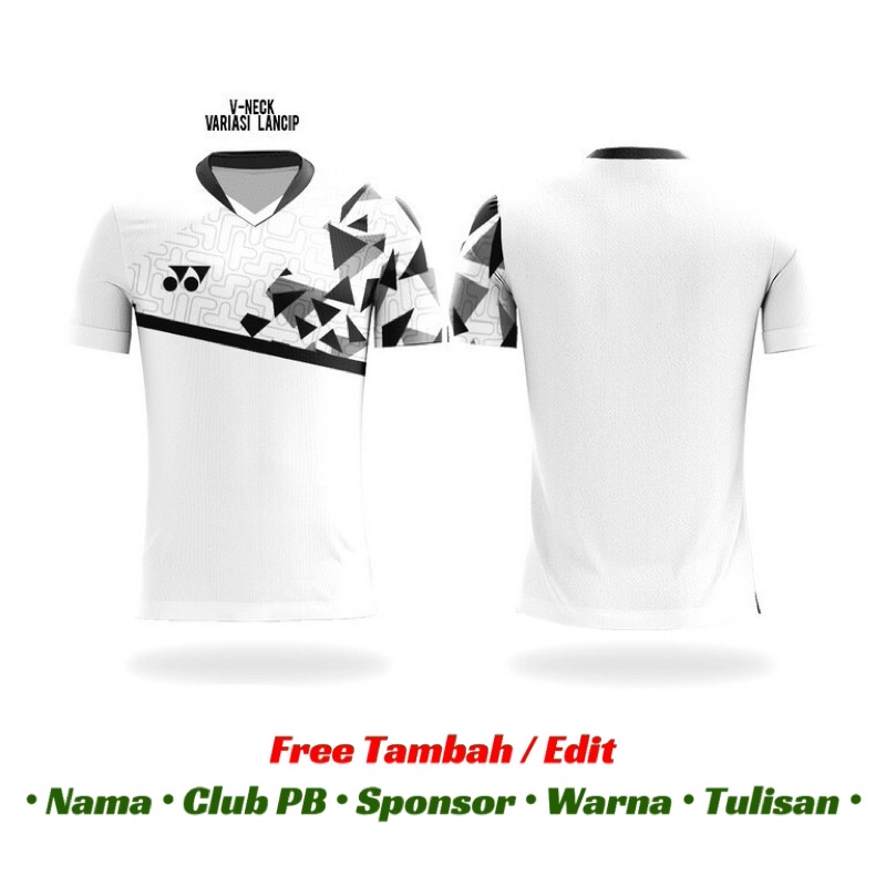 Jersey Baju Kaos Bulutangkis Badminton Custom | YONEX TEPOK BULU VINDES TIM RAISA ANYA GERALDINE