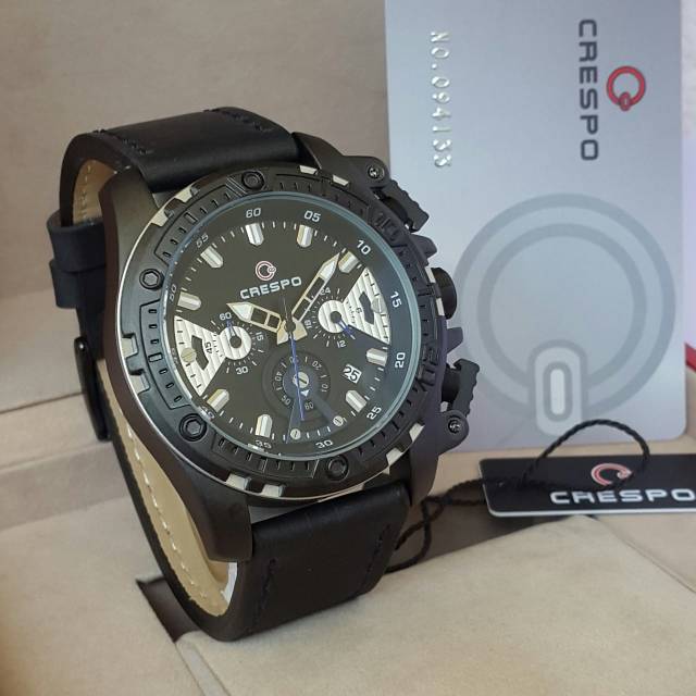 Jam tangan Pria Crespo Kulit CS5011