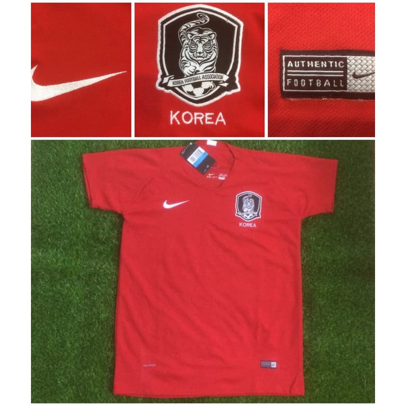 MERAH jersey korea selatan korsel home 2018 2019 gradeori