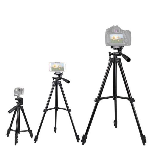 Weifeng Tripod 3120a - Tripod HP dan Kamera Universal + Free Holder U dan Tas Tripod Dudukan Kamera/T