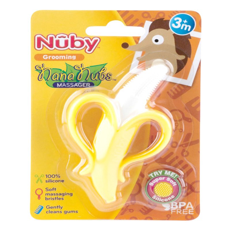 Nuby Banana Toothbrush - 3m+