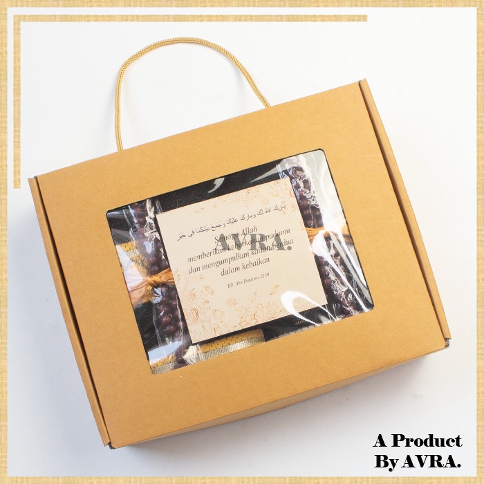Kado Pernikahan Hampers Wedding Hadiah Nikahan Mewah Couple Gift Box Murah Bahan Original Premium