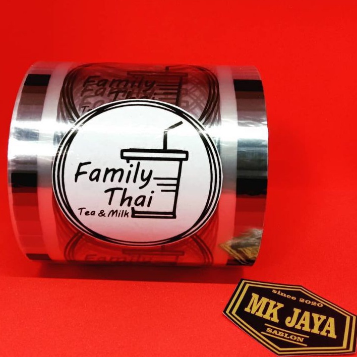 sablon cup sealer plastik custom | sablon plastik lid cup sealer