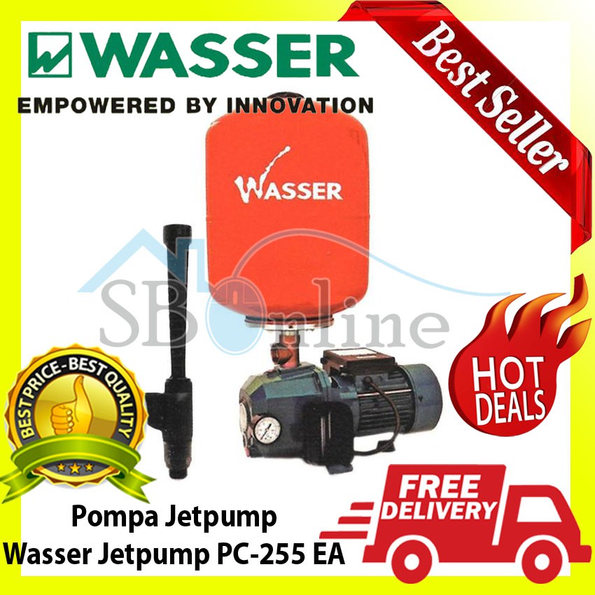 Wasser Jet Pump Pompa Sumur Dalam PC-255 EA Harga Pabrik