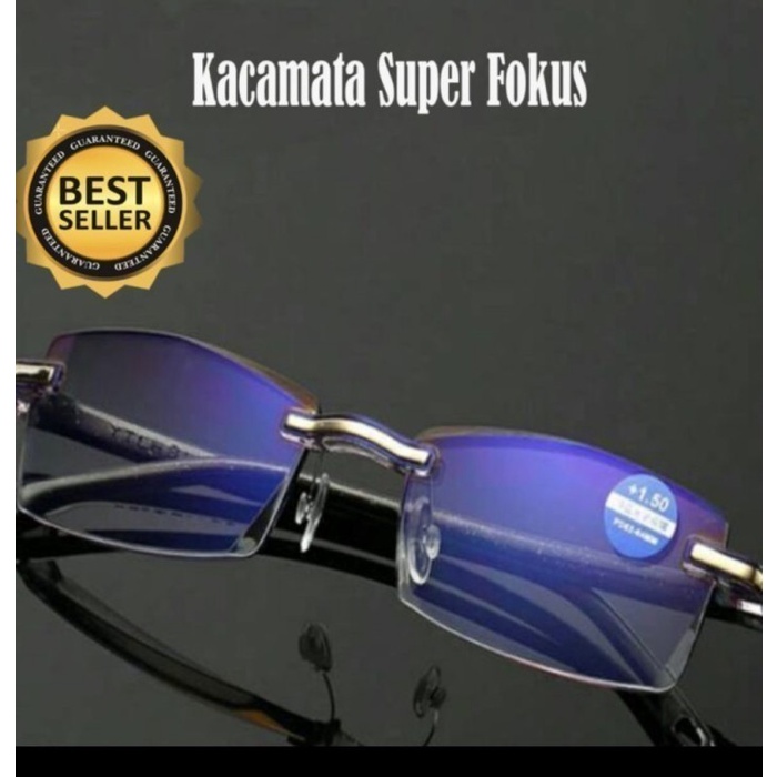 FREE KOTAK HARDCASE Kacamata Vins | Kacamata Baca Plus Otomatis