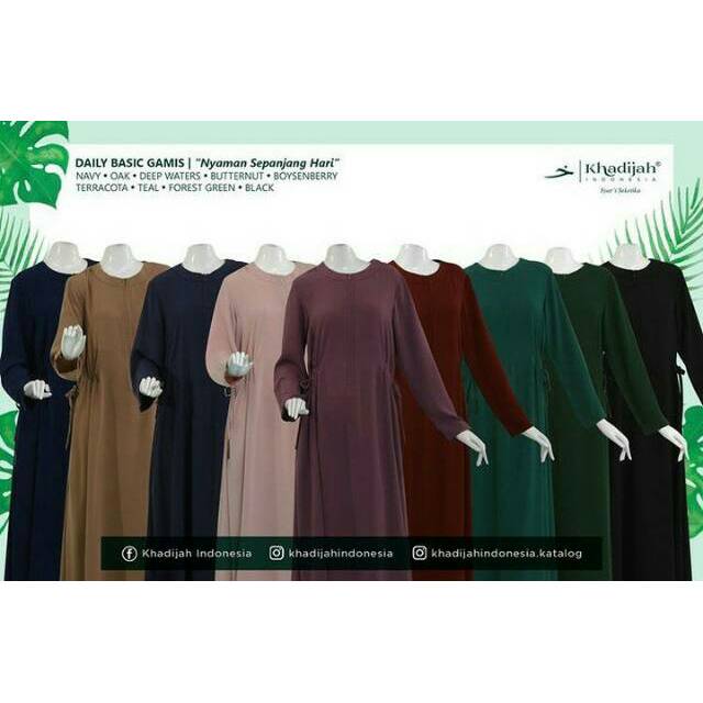 Gamis Daily Basic gamis daily gamis harian gamis cantik premium