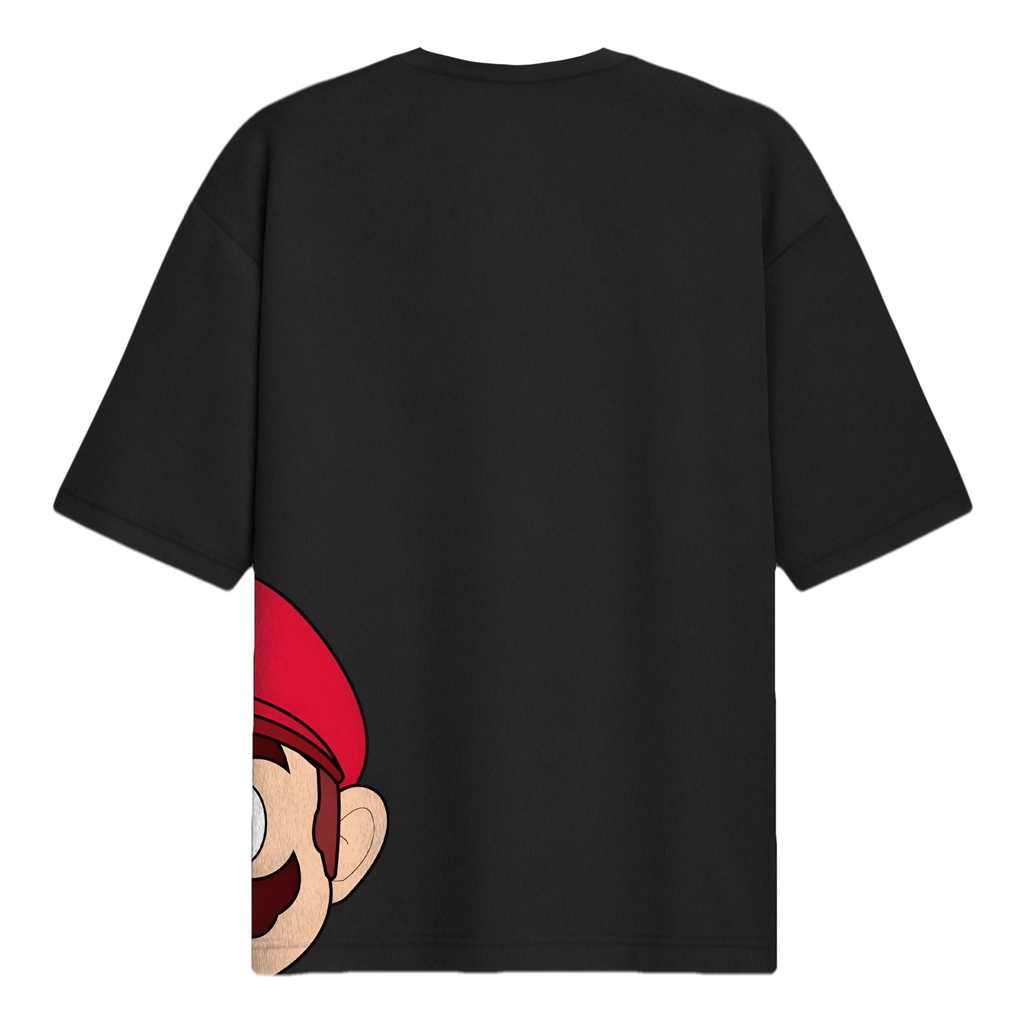 Surfinclo Oversized T-Shirt Mario Streetwear Premium Cotton 24s