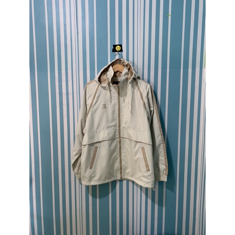 NYXEYE Windbreaker Jaket Parasut jaket olahraga jaket sepeda jaket running jaket thrift preloved