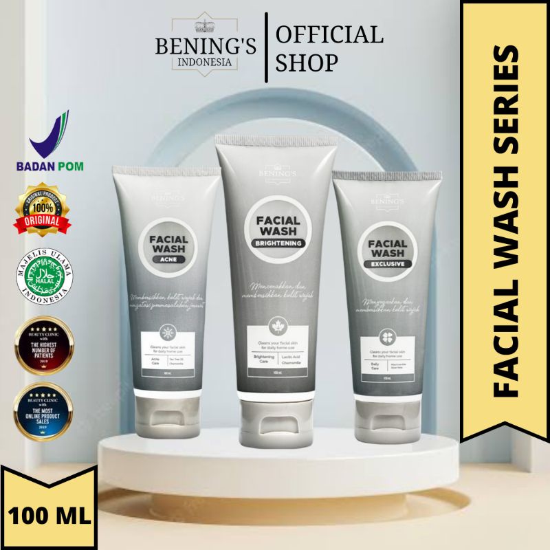 FACIAL WASH BENING'S SKINCARE DR OKY PRATAMA