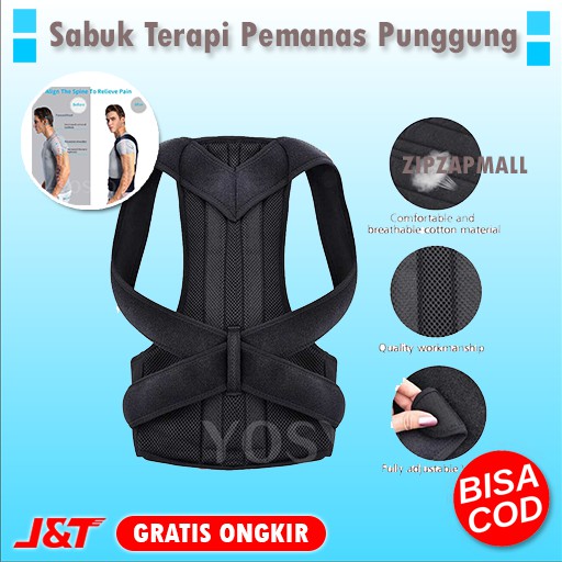 Sabuk Terapi Sabuk Anti Bungkuk Punggung Sabuk Terapi Pemanas Punggung Murah Original