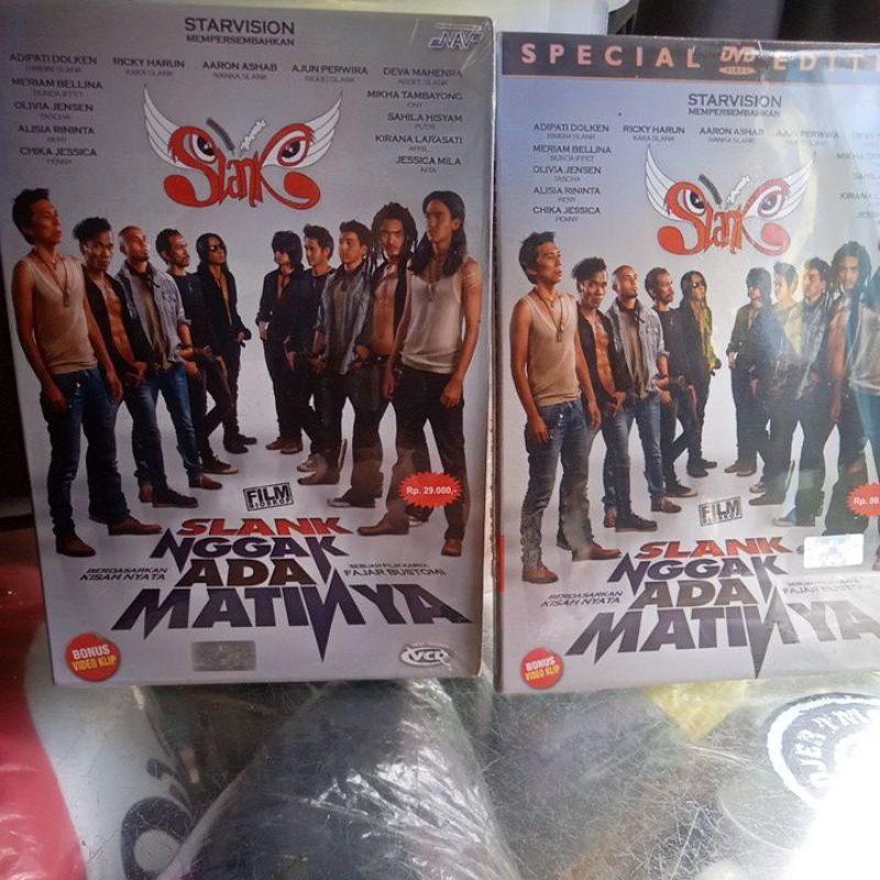 Paket CD dan DVD Film Slank Nggak Ada Matinya Original