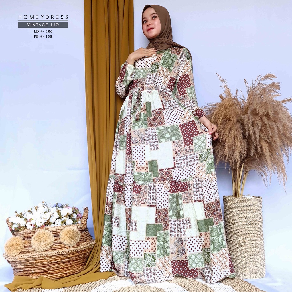 GAMIS VINTAGE KEKINIAN RAYON PREMIUM