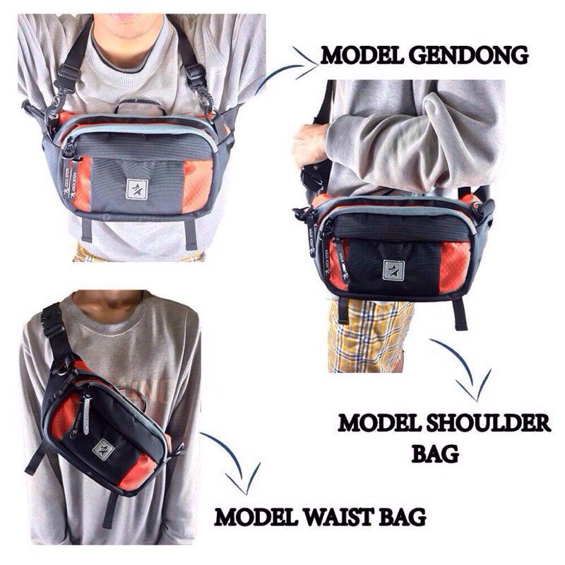 tas pinggang tas dada tas sling bag