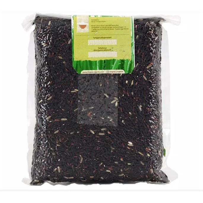 

978qW Lingkar Organik Beras Hitam 1 Kg - Beras Hitam Organik W5Q0112