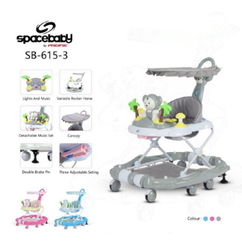 Baby Walker Space Baby SB-615-3