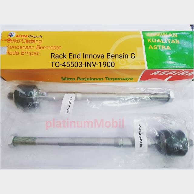 RACK END INNOVA BENSIN G ASPIRA TO-45503-INV-1900