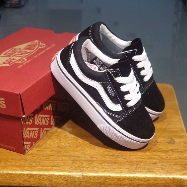 Sepatu anak vans old skoll_sepatu anak laki laki vans _sepatu anak perempuan_termurah size 21-35