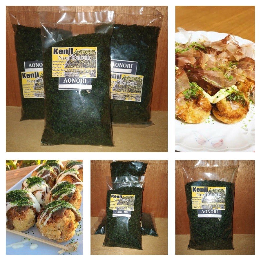 

Aonori | Ao Nori Ko | Bubuk Nori 20 Gram Taburan Takoyaki