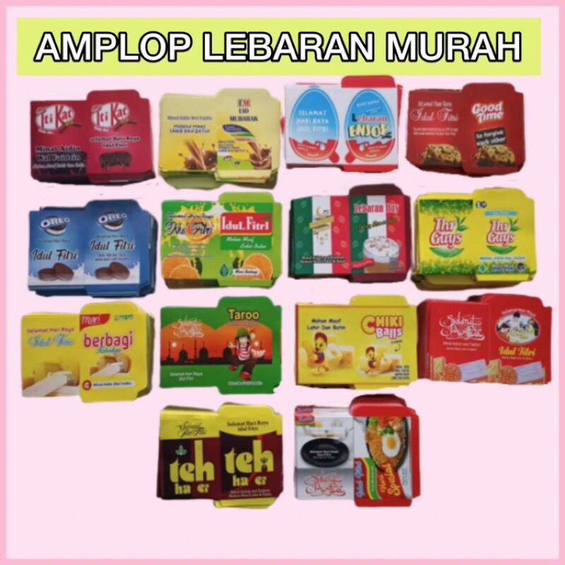 

Amplop lebaran snack amplop snack viral 100 lembar