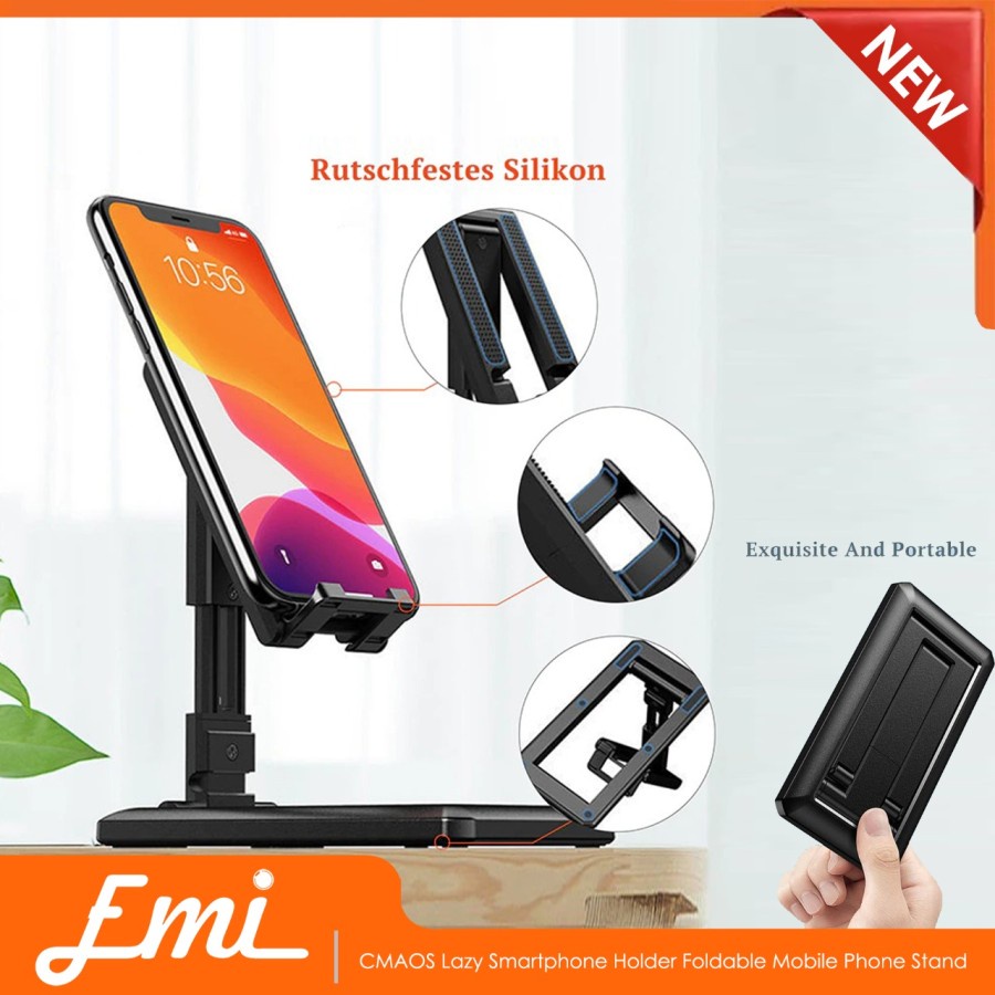 CMAOS Lazy Smartphone Holder Foldable Mobile Phone Stand