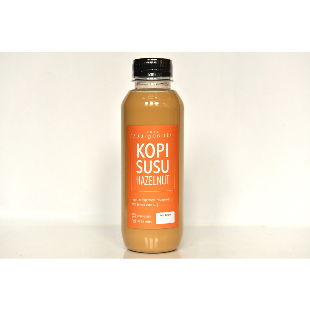 

Minuman Kopi Susu Hazelnut Kemasan 200ml/500ml/1000ml