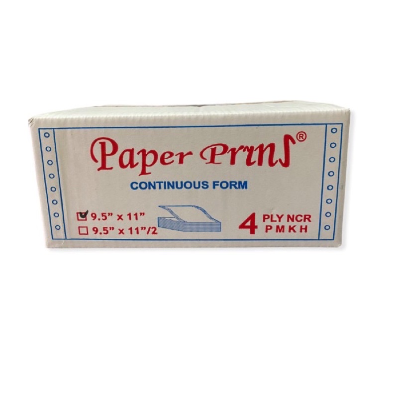 

Kertas continous form Paperprins 4ply
