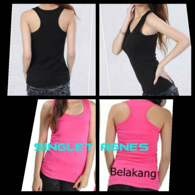 widya agnes tank top / singlet wanita dewasa | pakaian dalam