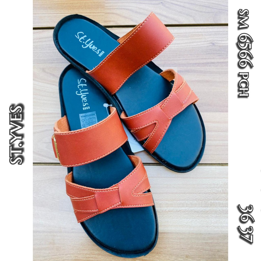 sandal peach 6566