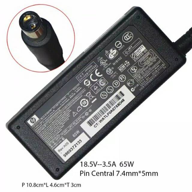 Charger Laptop HP Pavilion G6 G56 CQ60 DV6 G50 G60 G61 g62 G70 G71 G72 6715 S 6730 S 6735 S 6730b