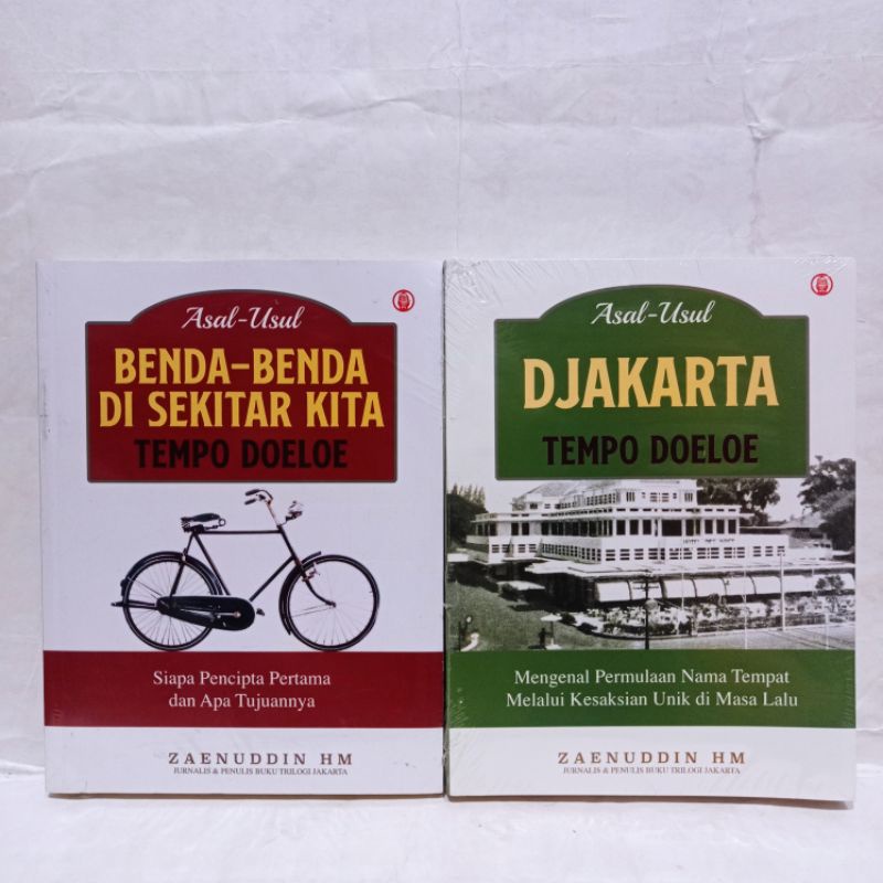 BUKU ORIGINAL ASAL-USUL BENDA-BENDA DI SEKITAR KITA TEMPO DOELOE | ASAL-USUL DJAKARTA TEMPO DOELOE (