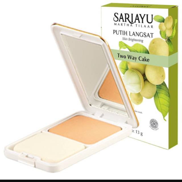 Sariayu Putih Langsat Two Way Cake 13 gr